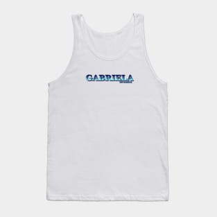 GABRIELA. MY NAME IS GABRIELA. SAMER BRASIL Tank Top